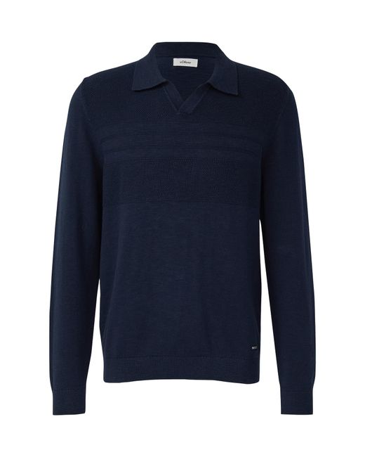S.oliver Pullover in Blue für Herren