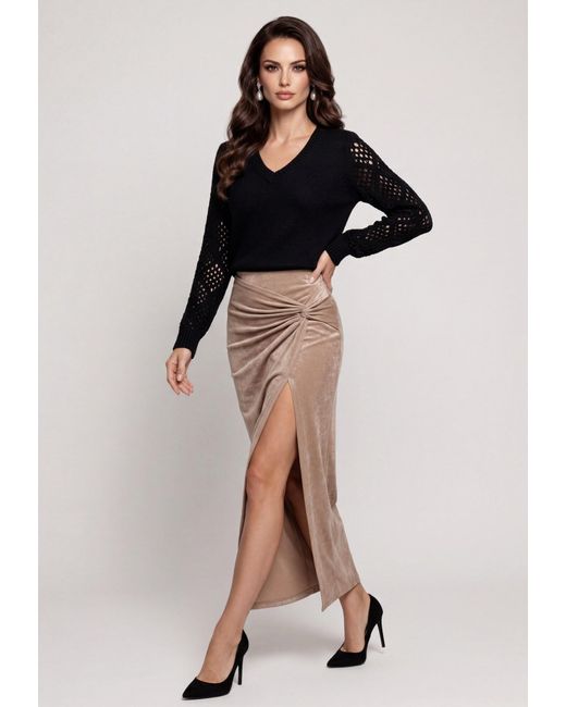 faina Black Pullover