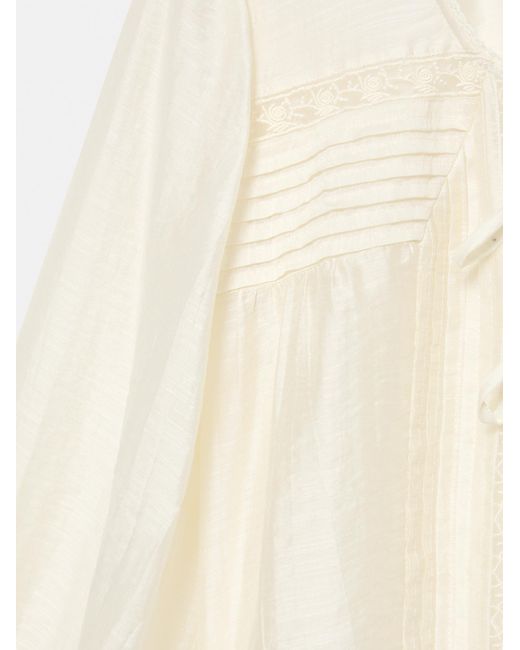 Pull&Bear White Bluse