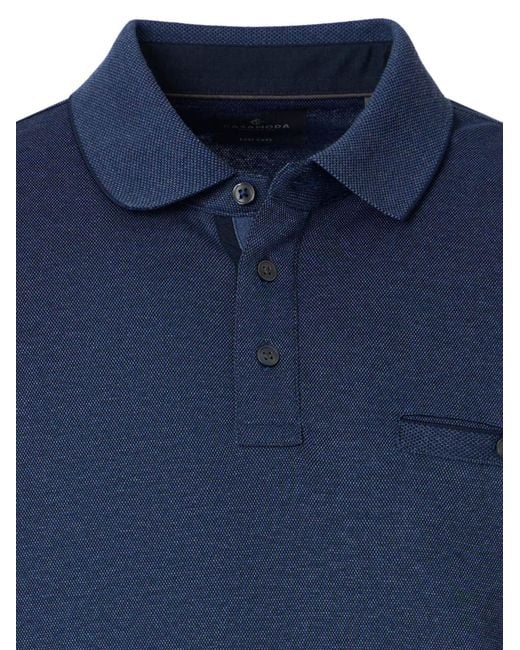 CASA MODA Shirt Basic in Blue für Herren
