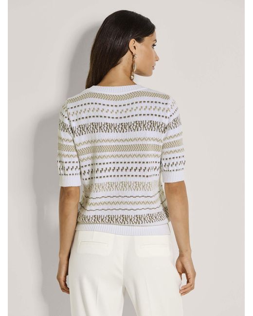 Madeleine White Pullover