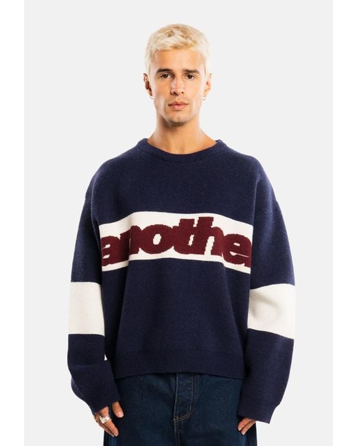 Another Cotton Lab Blue Pullover