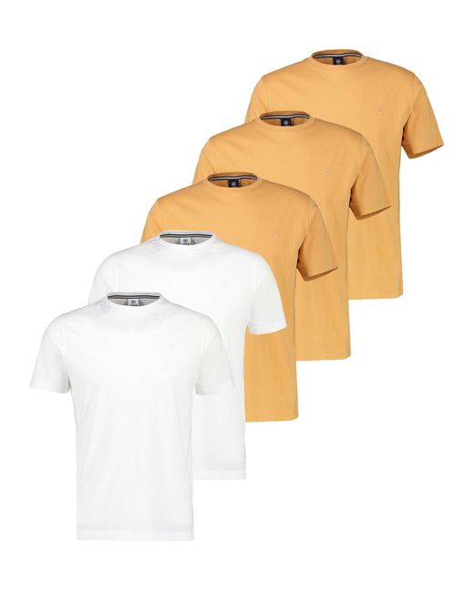Lerros Shirt Basic in White für Herren