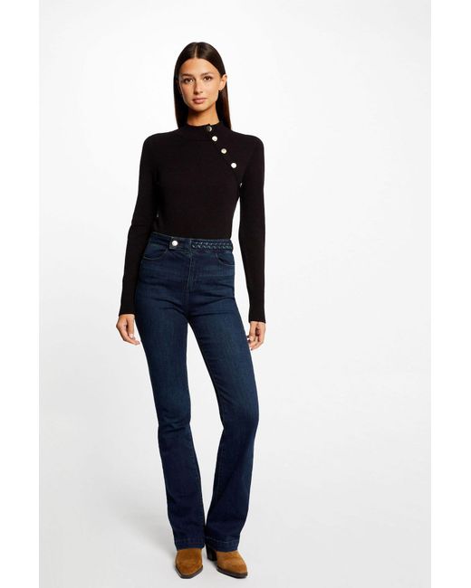 Morgan Black Pullover Mnoe