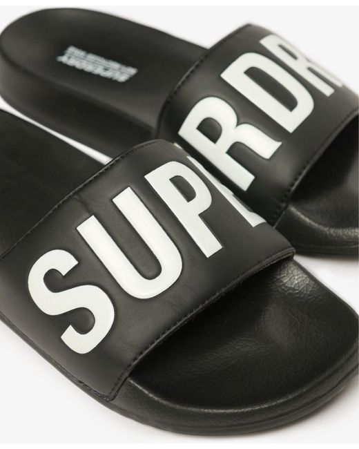 Superdry & Co Black Badeschuh