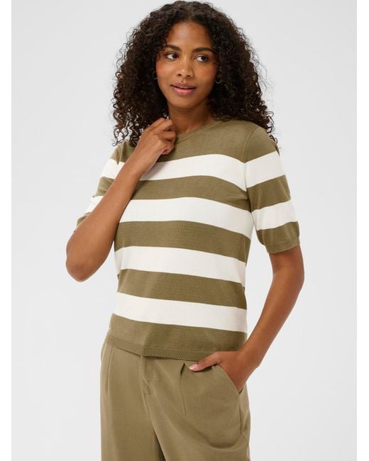 Kaffe Green Pullover Kamala
