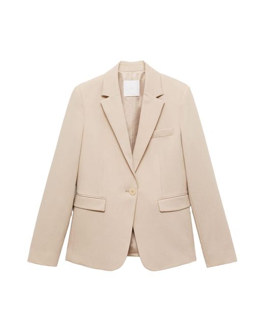 Mango Natural Blazer 'Boreal'
