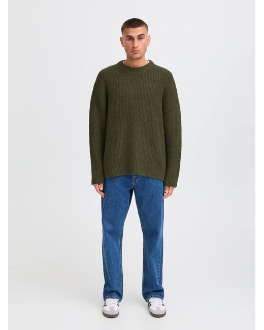Solid Pullover Nohi in Green für Herren