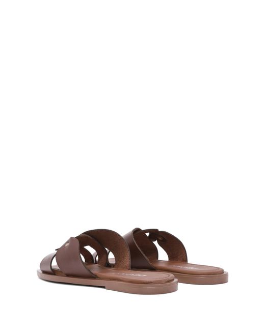 Derimod Brown Pantolette
