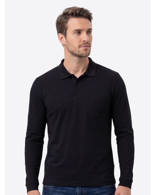 RAGMAN Shirt Basic in Black für Herren