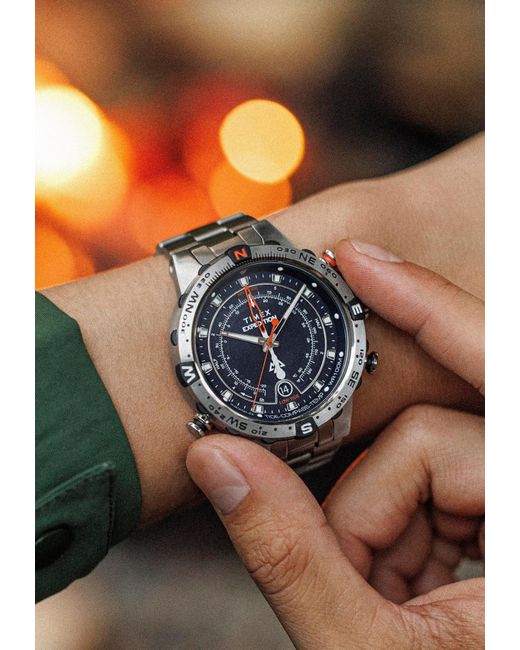 Timex Analoguhr Expedition Tide-Temp-Compass in Gray für Herren