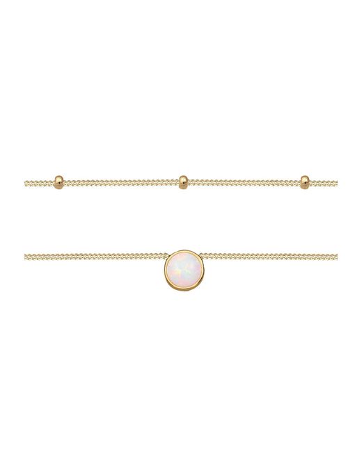 Elli Jewelry Multicolor Kette 'layer'