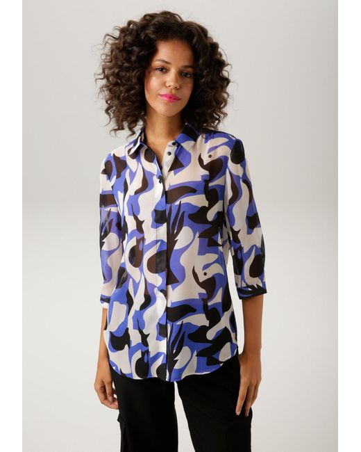 Aniston CASUAL Blue Bluse