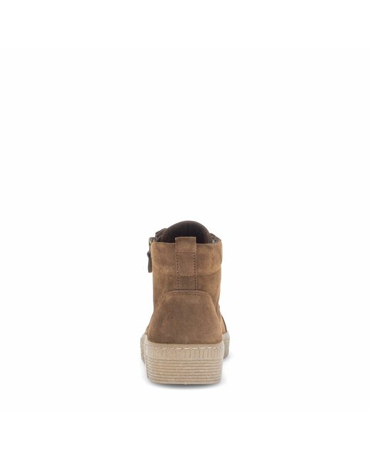 Gabor Brown Schnürstiefelette