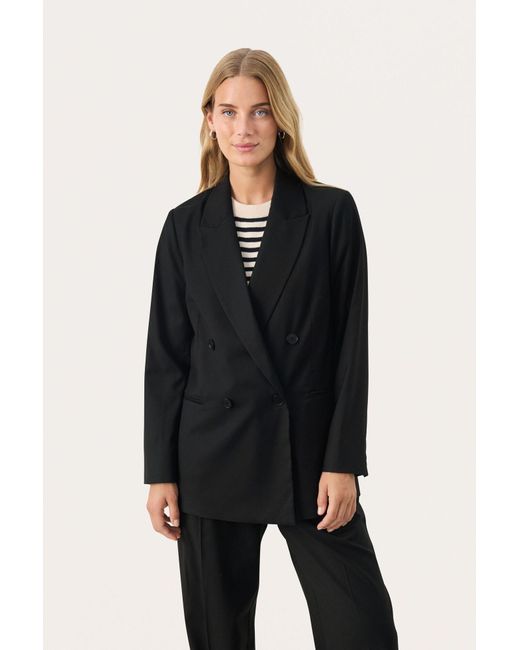 Part Two Black Blazer 'Dafnes'