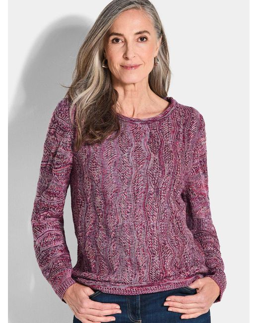 Goldner Purple Pullover