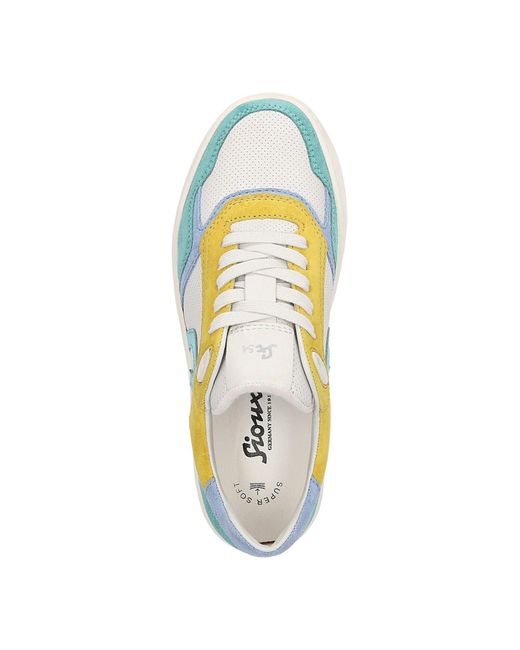 Sioux Blue Sneaker Tedroso