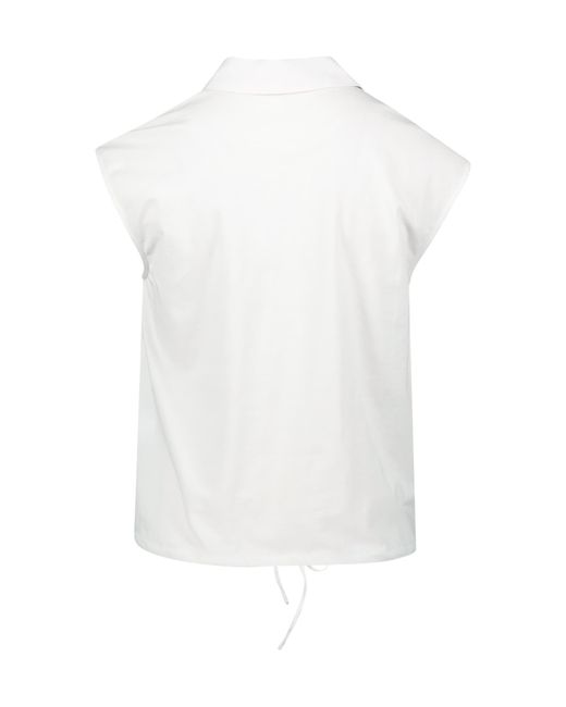 Zero White Bluse