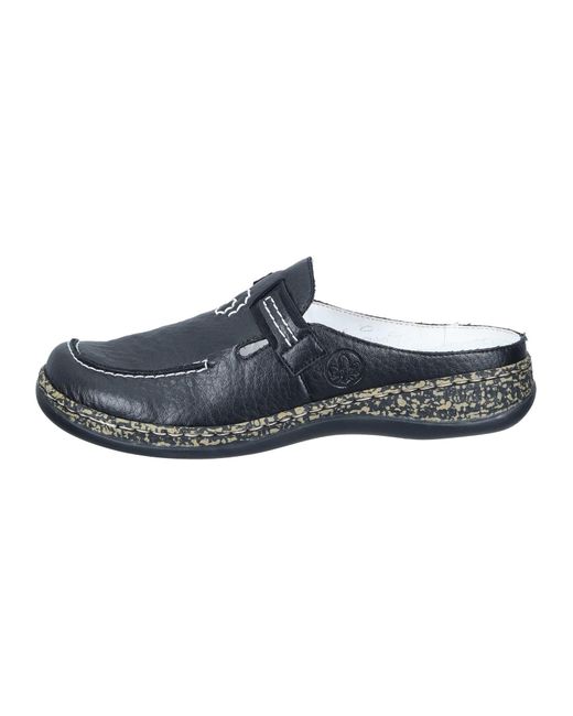 Rieker Blue Clogs Basic