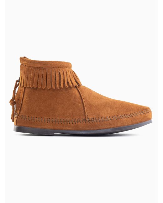 Minnetonka Brown Stiflette