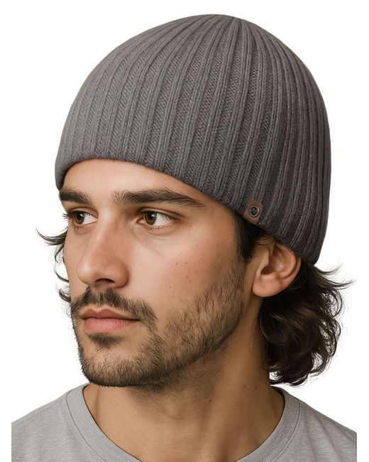 Neverless Mütze 2383 in Gray für Herren