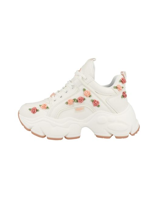 Buffalo White Sneaker Binary Rose 2.0