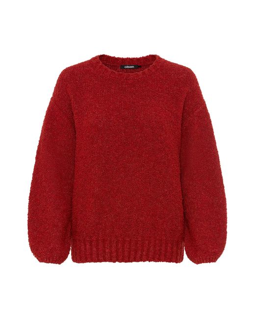 Olsen Red Pullover
