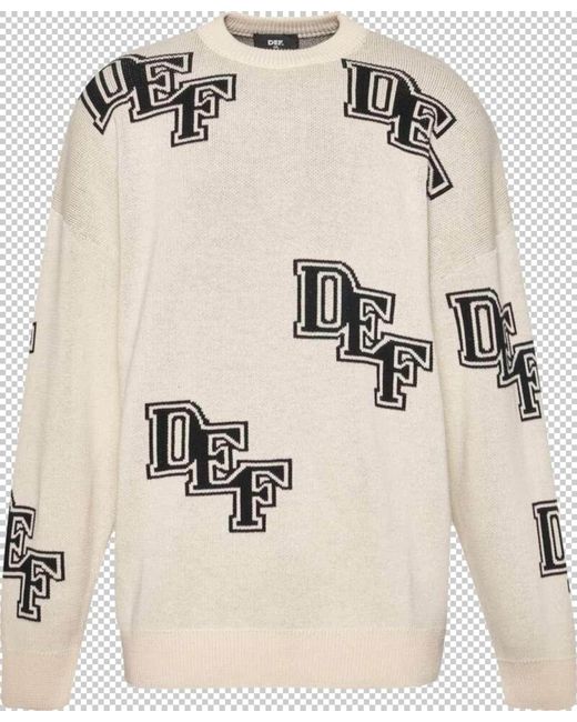 DEF Pullover in Natural für Herren