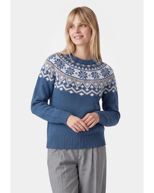 Usha Blue Pullover Modern