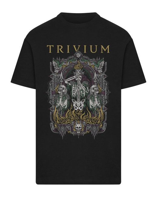 Merchcode T-Shirt Trivium Third in Black für Herren