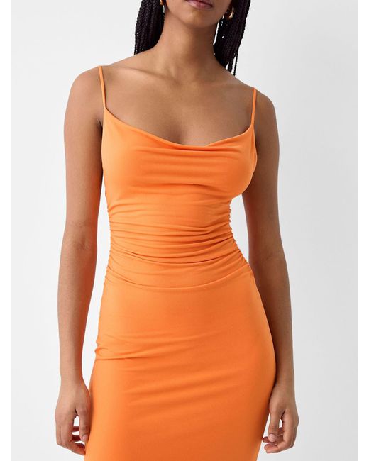 Bershka Orange Kleid