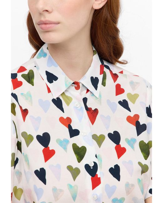 Eterna White Bluse