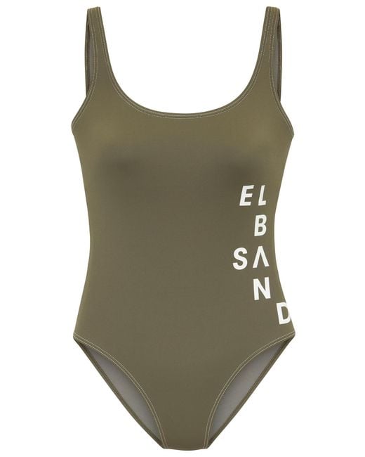Elbsand Green Badeanzug
