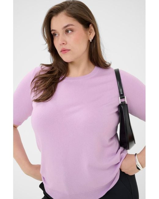 Kaffe Purple Pullover Lizzy