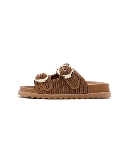 Derimod Brown Pantolette