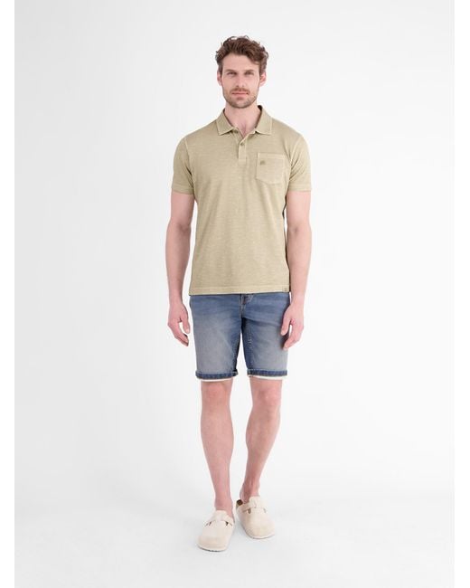 Lerros Polo in Natural für Herren