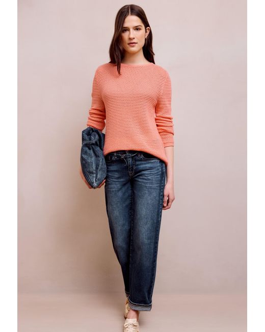 STREET ONE STUDIO Pink Pullover