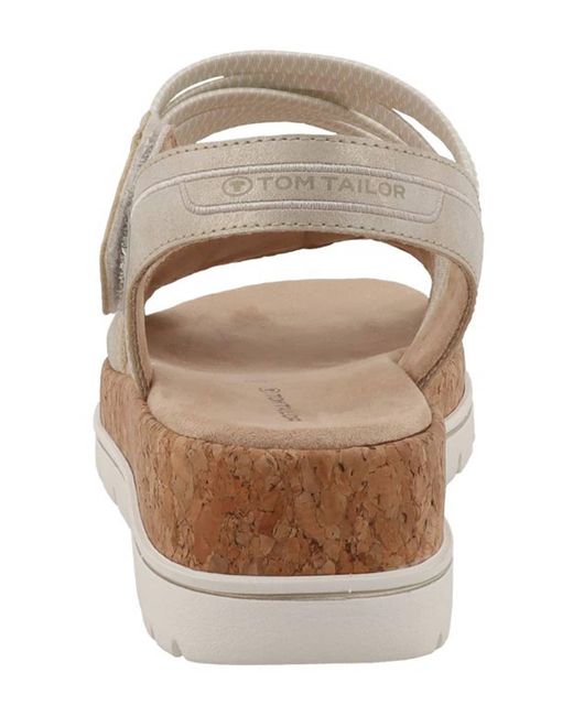 Tom Tailor White Sandale