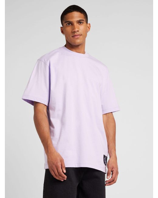 Calvin Klein T-shirt in Purple für Herren