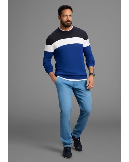 H.i.s. H.I. Pullover in Blue für Herren