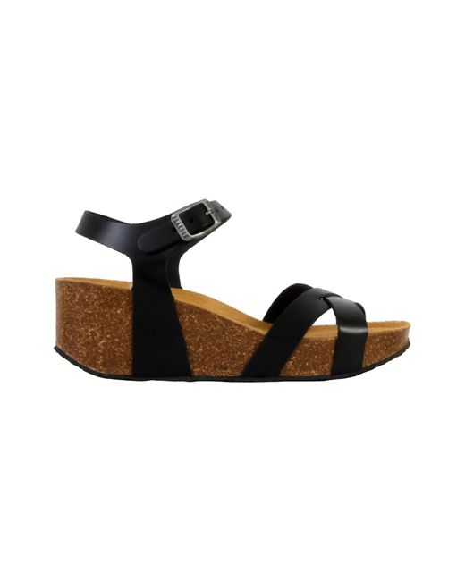 Plakton Black Sandale