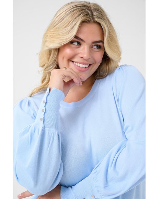 Kaffe Blue Pullover Kclizzy