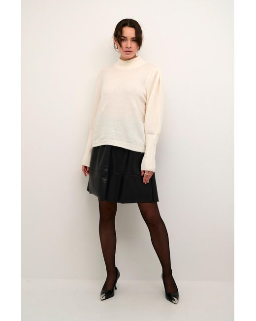 Kaffe White Pullover Ka Amelia