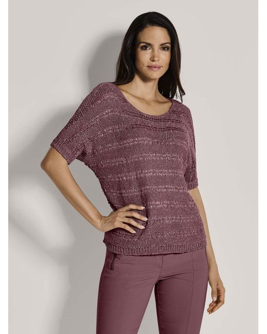Madeleine Purple Pullover
