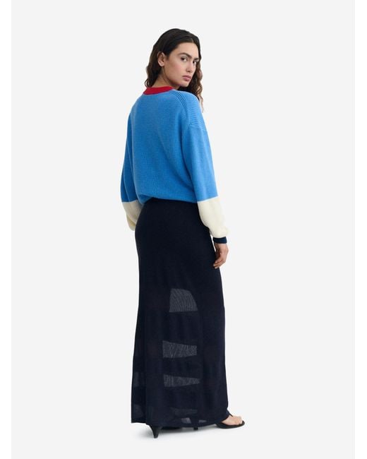 Thinking Mu Blue Pullover Carmen