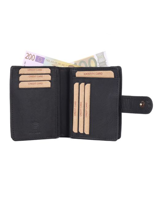 Benthill Black Portemonnaie