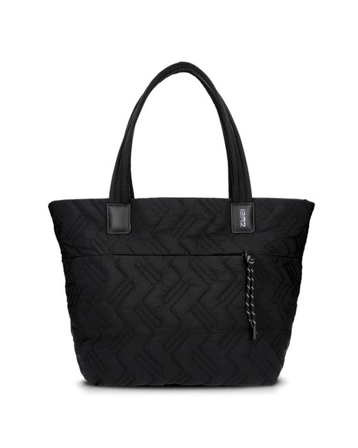 Zwei Black Shopper Cleo