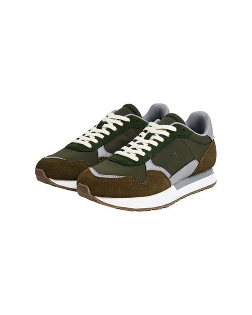 Hackett Sneaker Vector Device in Green für Herren