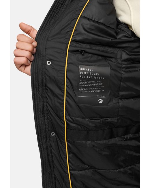 INDICODE Winterjacke Studs in Black für Herren