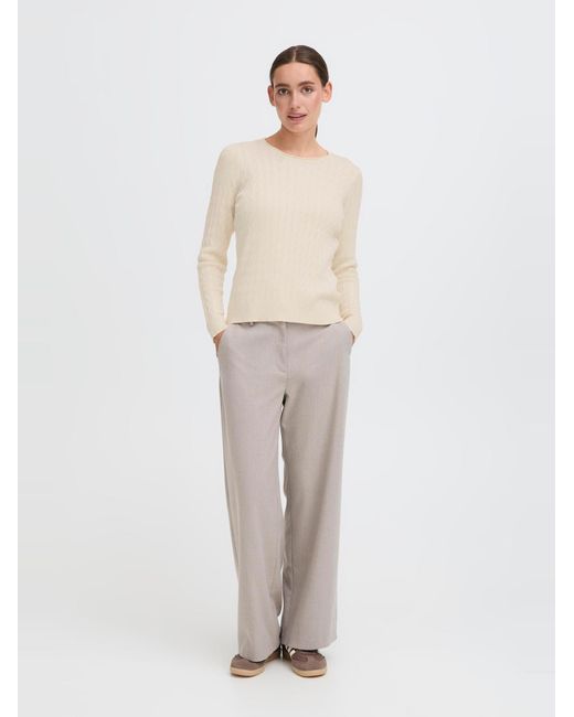 Oxmo White Pullover Isisse